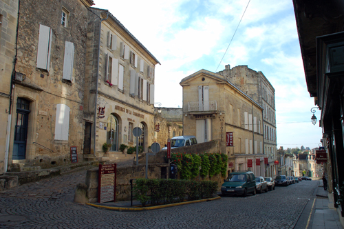 One of the many quaint and quiet streets of Saint Émilion