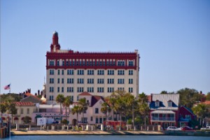 St. Augustine's skyline reflects centuries of architectural influences.
