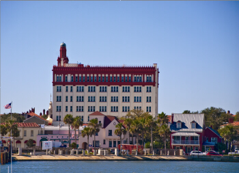 St. Augustine's skyline reflects centuries of architectural influences.