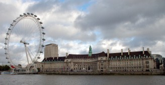 The London Eye is a wonderful way to look over downtown London