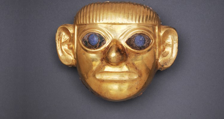 Ornament in the Shape of a Human Head, Peru (100-800 A.D.)