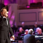 Crooner Michael Feinstein joins the Boston Pops on August 16 for an evening of American songbook standards Photo: Zach Dobson