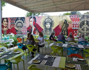 Wynwood – Wynwood Kitchen and Bar features cool art and food Credit: Michele Peterson 