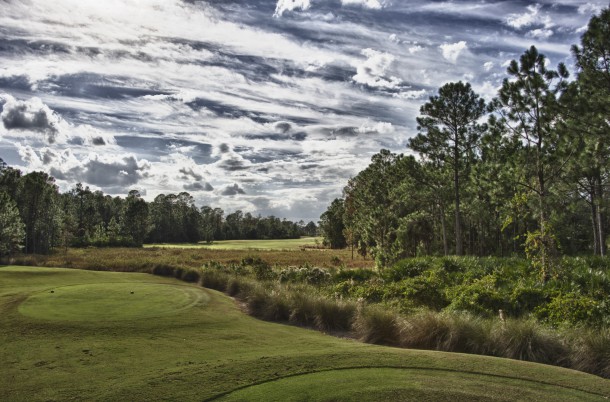 The Arthur Hills-designed LPGA course embodies a true Florida topography of natural marsh areas and lakes together with undulating greens and extensive sand bunkers