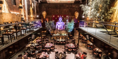 A bird’s eye view of the TAO dining area