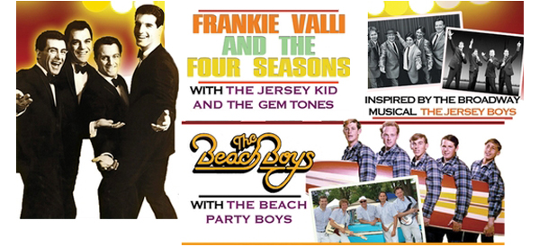 Frankie Valli and The Four Seasons + The Beach Boys tribute