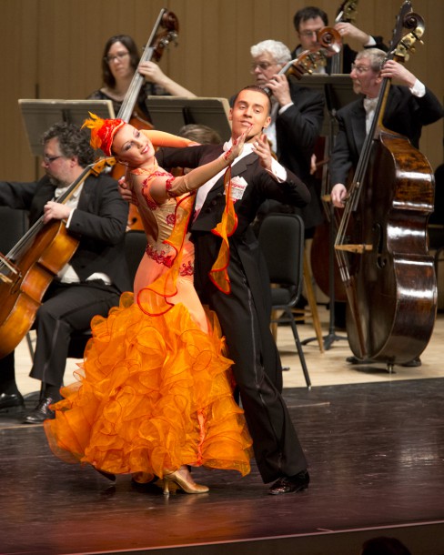 The January 1 Salute To Vienna show features dancers in period costumes