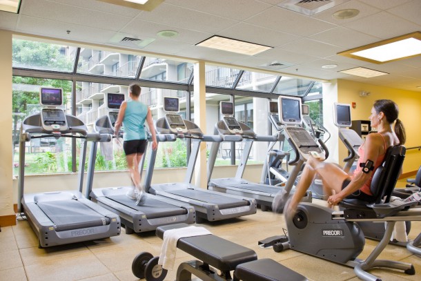 High Peaks has a well-equipped fitness centre with plenty of natural light
