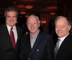 Sylvain Lafrance, former Radio-Canada Vice-President of French Services;  Gaétan Frigon, Businessman; Raymond Bachand, former Quebec Liberal Finance Minister  