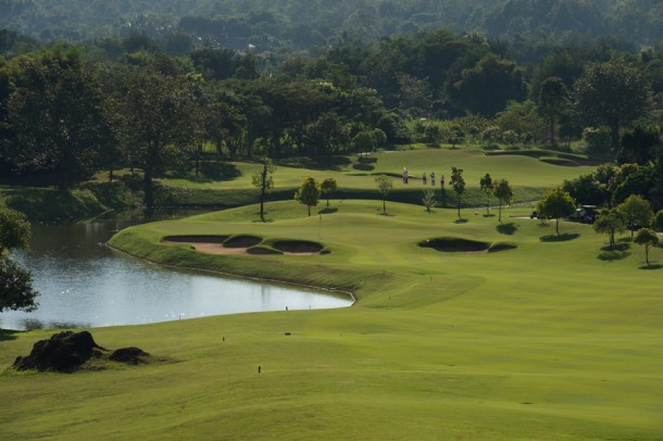 The mountainous course at Chiang Mai Highlands Golf and Spa Resort is considered one of the best in Thailand