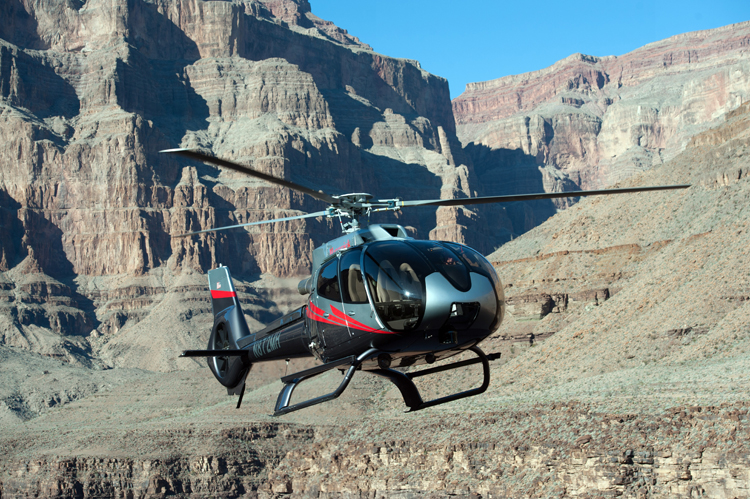 Maverick Helicopters offers a variety of tours, including the Grand Canyon