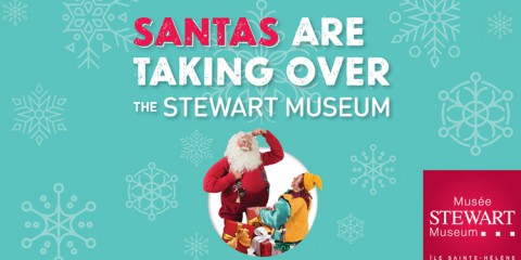 Santas are taking over the Stewart Museum