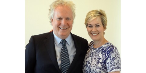 Jean Charest and Michèle Dionne