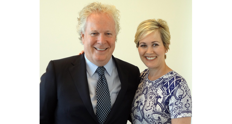 Jean Charest and Michèle Dionne