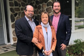 Geoff, Judy and Greg Kelley continue to make their contributions to the community and political life