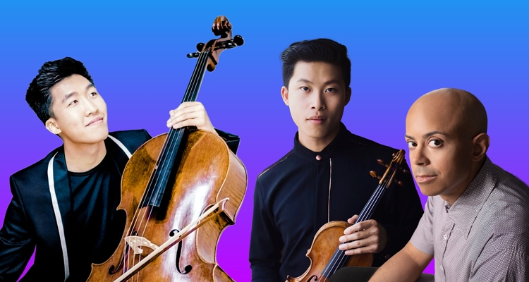 Canadian Stars / Étoiles canadiennes pianist Stewart Goodyear, cellist Bryan Cheng and violinist Kerson Leong