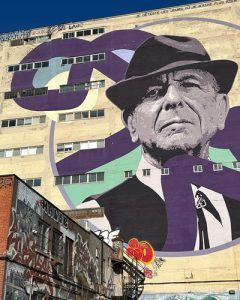 Plateau - Leonard Cohen mural