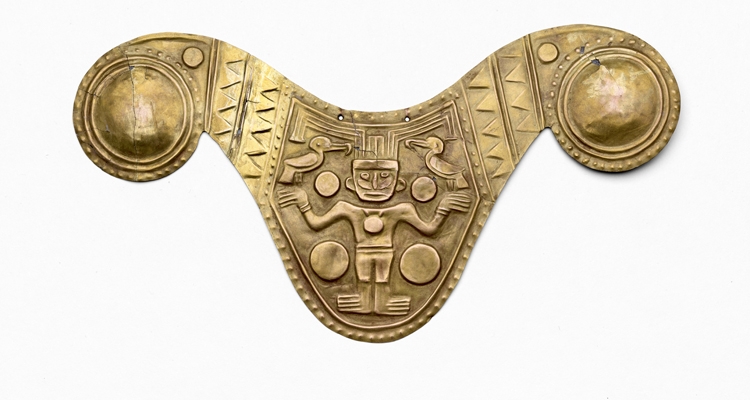 Portable Universe: Pectoral with Mythic Being (Identified as Serankua), Colombia