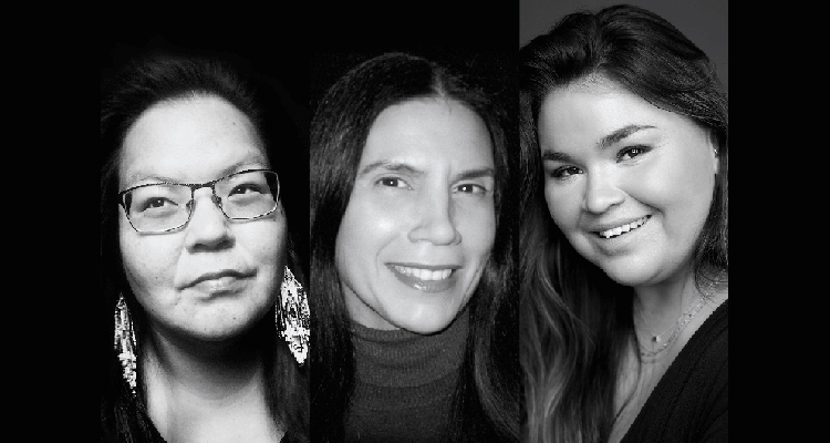 The MMFA Celebrates Indigenous Creativity to Mark the National Day for Truth and Reconciliation From left to right: Maya Cousineau Mollen, Barbara Assiginaak and Elisabeth St-Gelais