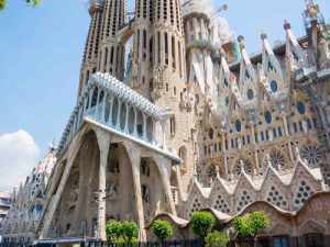 cathedral Sagrada Familia in Barcelona