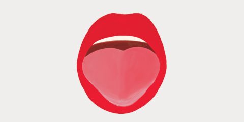 Tom Wesselmann (1931-2004), study for Mouth #10, 1967.