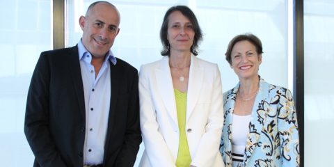Prof. Roee Ozeri, Dr. Viviane Poupon and Susan Stern - Brain research