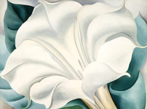 Georgia O’Keeffe (1887-1986), The White Flower (White Trumpet Flower), 1932.