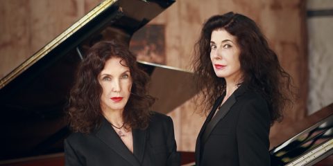 Pianists Katia and Marielle Labèque -Glass’ Double Piano Concerto