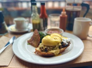 Delectable brunch offerings await visitors at The Twisted Fork in Gastown historic district