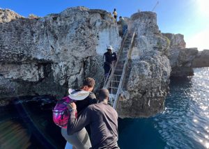 Boat to Sombrero Island