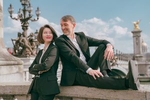 Olivier Latry and Shin-Young Lee, organists