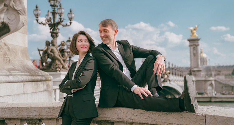 Olivier Latry and Shin-Young Lee, organists