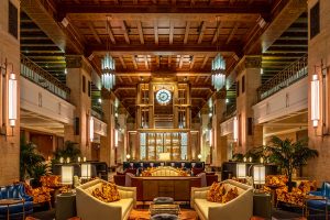 Clockwork lobby at the Fairmont Royal York