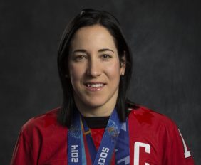 Caroline Ouellette – Four-time Olympic Gold champion, Hockey Hall Of Fame and IIHF Hall of Fame inductee and Order of Canada