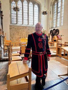 A Yeoman Warder at the