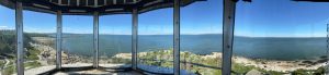 The panoramic view from the lighthouse