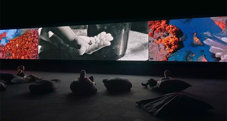 Broken Spectre: A immersive installation by Richard Mosse