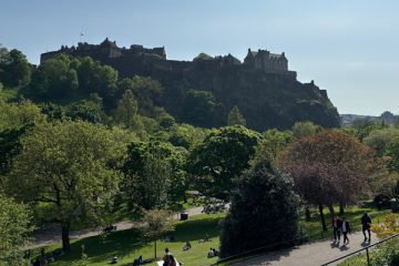 A guided tour of Edinburgh Castle was informative and entertaining