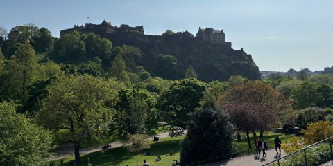 A guided tour of Edinburgh Castle was informative and entertaining