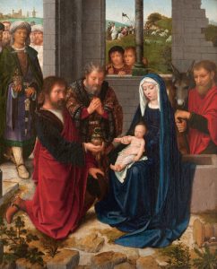 Adriaen Isenbrandt (?-1551), The Adoration of the Magi, 1520s.