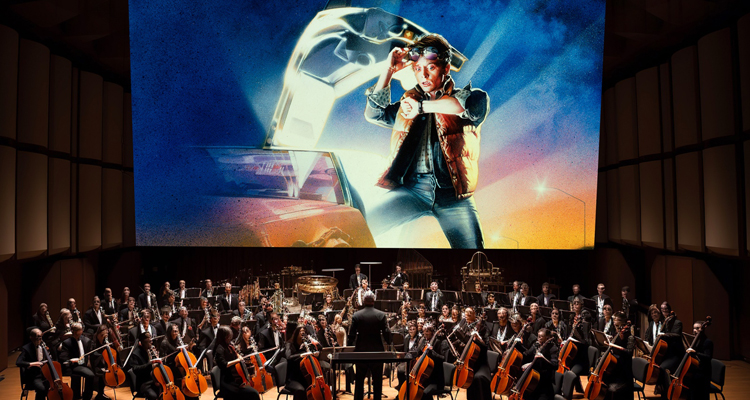 Back to the Future in concert