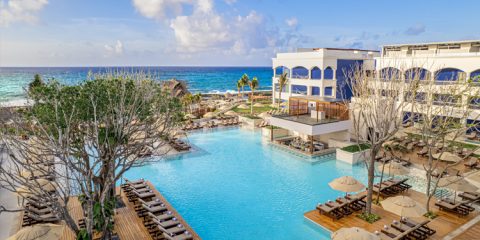 Eden Pool in the Heaven section at the Hard Rock Hotel Riviera Maya