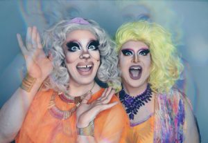 Montreal drag stars Uma and Selma Gahd host the glitter-filled Dragcessible cabaret at MAI