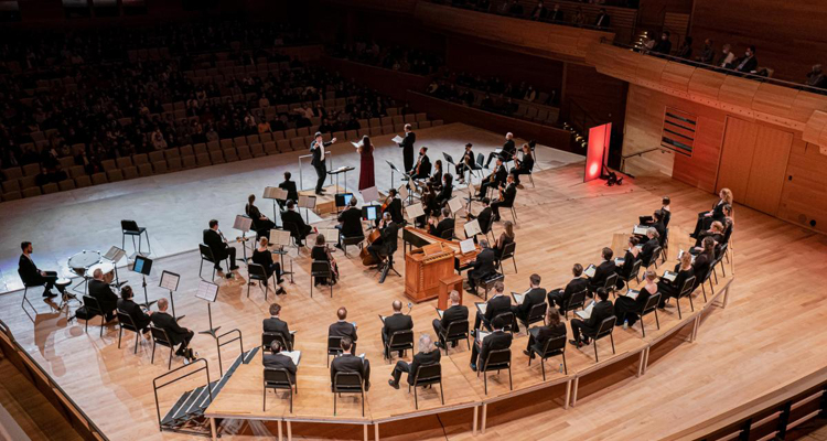 The Festival Bach begins at the magnificent Maison Symphonique concert hall