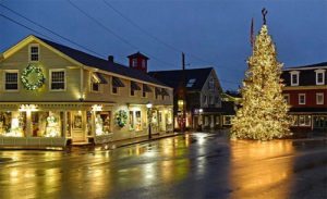 Kennebunkport Christmas-Tree-Lit-Up