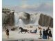 Robert Clow Todd (1809-1866) Corbeau at Montmorency Falls, 1845. Montreal Museum of Fine Arts