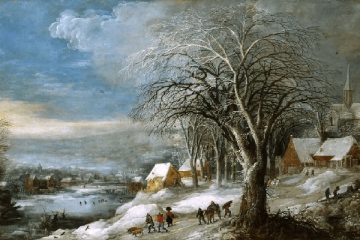 A Christmas Tale: Les trois messes basses - Image: Joos de Momper II, Winter landscape (detail) © Museum of Fine Arts of the city of Quimper