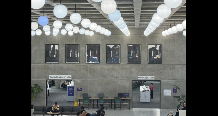 The Erewhön Cycle was permanently installed on November 20, 2024 in Western University’s D. B. Weldon Library  | Photo courtesy of John A. Schweitzer via Western Ontario