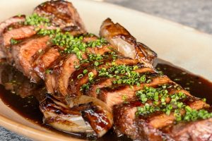 The char-grilled striploin at Ember, in Ottawa.