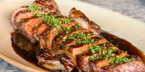 The char-grilled striploin at Ember, in Ottawa.